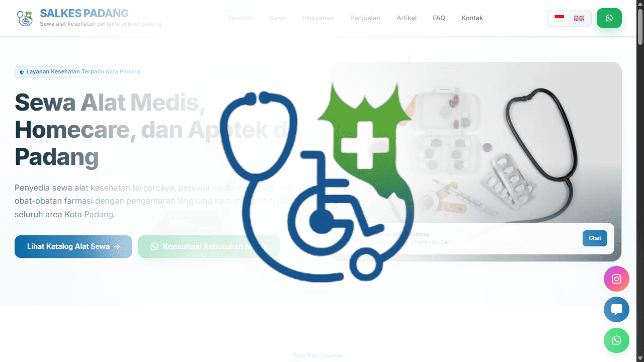 Membangun Website Layanan Kesehatan Rumah dengan Next.js 16 & Supabase: Dari Brief hingga Delivery